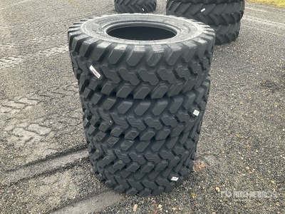 Quantity of (4) Firestone 335/80R20 DURA-UT TL 136B147A2 を見 Tires (Unused)