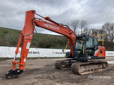 2023 Hitachi ZX130LCN-7 حفارة بجنزير