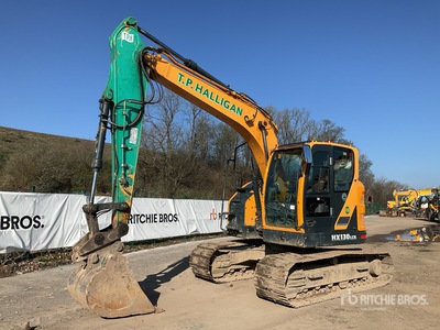 2018 Hyundai HX130LCR Tracked Excavator