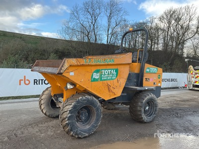 2016 Terex TA9 9 ton 4x4 Tombereau