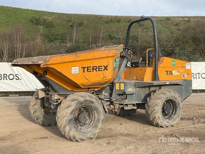 2015 Terex 6 ton 4x4 Swivel Dumper