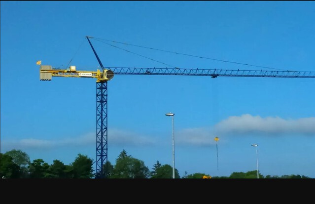 2003 Raimondi MR153 8 ton Hammerhead Tower Crane