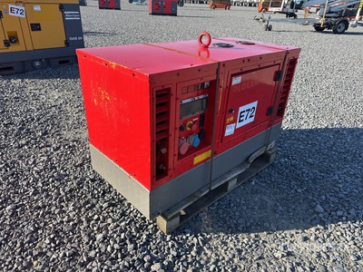 2014 Europower EPS113TD 11 kVA Skid-Mounted Generator Set