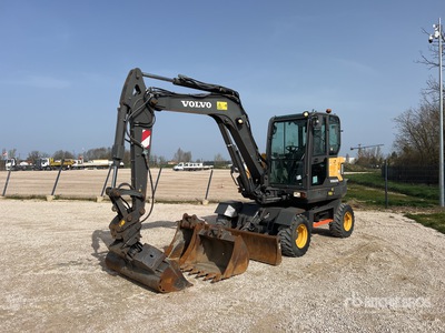 2019 Volvo EW60E Pelle Sur Pneus Wxcavadora de Ruedas