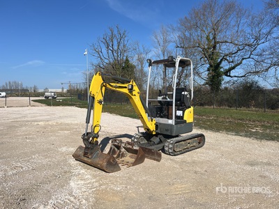 2016 Wacker Neuson EZ17 Mini-Pelle Mini Excavadora