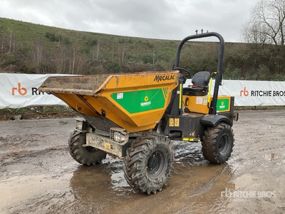 2018 Mecalac 3 ton 4x4 Swivel Tombereau