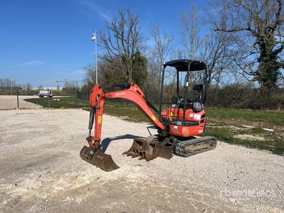 2016 Kubota U15-3 Mini-Pelle Mini Excavadora