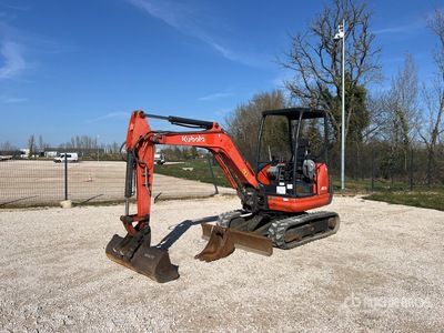 2016 Kubota KX71-3 Mini-Pelle Mini Excavadora
