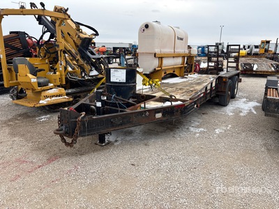 2014 Belshe BEBF11-2 33 ft T/A Equipment Trailer