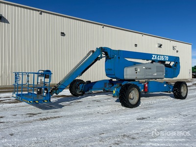2014 Genie ZX135/70 4WD Diesel Articulating Boom Lift