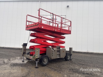 2013 Haulotte H15SX 4x4 Gasoline Scissor Lift
