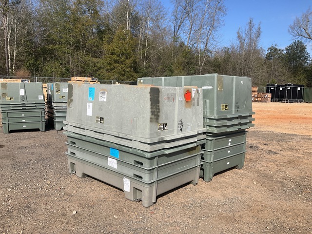 (6) Plastics Research 103060-301 Shipping & Storage Containers