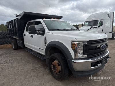 2019 Ford F-450 4x4 Crew Cab 平台トラック