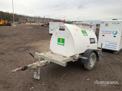 2015 Western ABBI210 950 L Trailer Mounted Steel Diesel Benzinetank