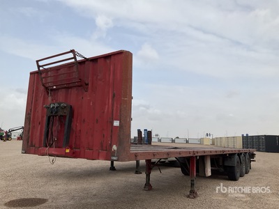 2002 Montenegro SPL 38/36 Flatbed Trailer