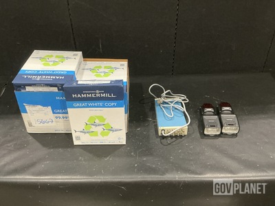 (8) Camera Flashes, (3) Distribution Amplifiers & Assorted Items