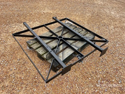 Portail Gate With Hanging Post And Latching Post Clôture