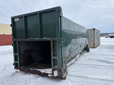 45 cyd 24 ft x 7 ft Compaction Roll-Off Container