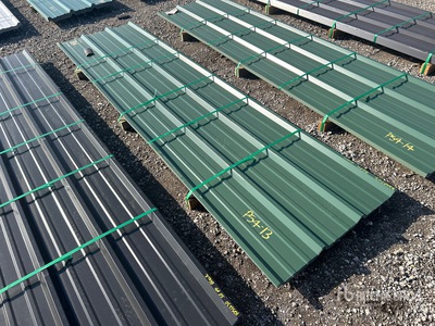 Quantity of 2025 Kit Containers Steel R Panel 12 ft