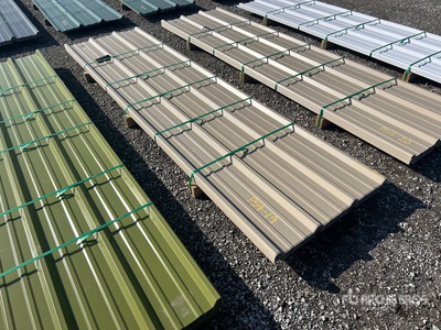 Quantity of 2025 Kit Containers Steel R Panel 12 ft