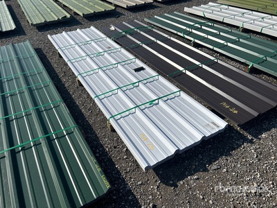 Quantity of 2025 Kit Containers Steel R Panel x 12 ft