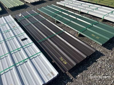 Quantity of 2025 Kit Containers Steel R Panel 12 ft