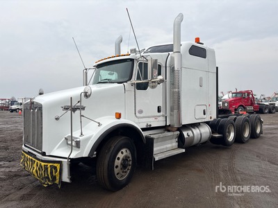 2012 Kenworth T800 8x4 Tri/A Sleeper Truck Tractor