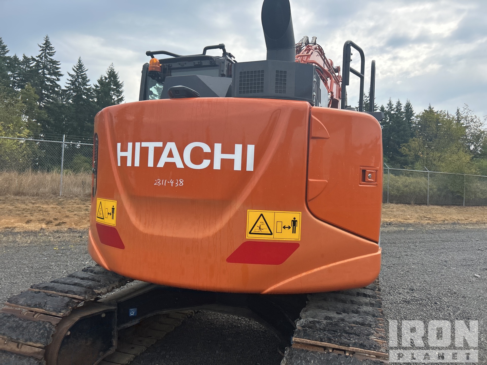 2021 Hitachi ZX135US-6 Tracked Excavator in Chehalis, Washington