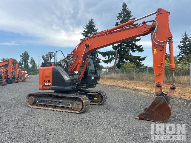 2021 Hitachi ZX135US-6 Tracked Excavator in Chehalis, Washington