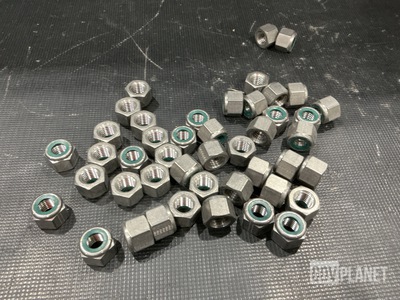 (375) NAS MS17830-10C316 Hexagon Self-Locking Nuts