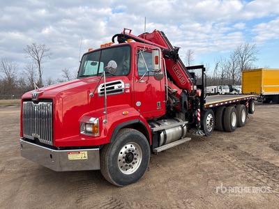 2013 Fassi 5886 lb on 2014 Western Star 4700 6x4 Boom Truck