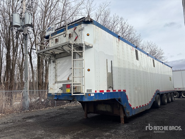 2015 Fericar 53 ft x 102 in Quad/A Drop Frame Open-Top Chip Trailer ...