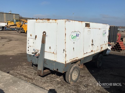 2007 Sullair 900XHH-1150XH Mobile Dual Pressure Air Compressor