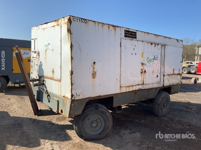 2007 Sullair 900XHH-1150XH Mobile Dual Pressure Air Compressor