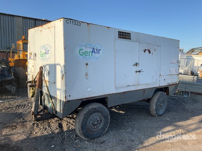 2007 Sullair 900XHH/1150X Mobile Dual Pressure Air Compressor