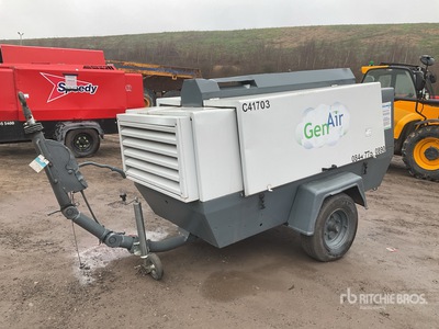 2010 Atlas Copco XAHS186DD Mobile Air Compressor