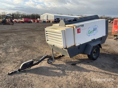 2011 Atlas Copco XAHS186DD Mobile 400cfm Luchtcompressor