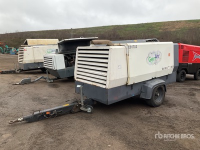 2011 Atlas Copco XAHS237DD Mobile Air Compressor