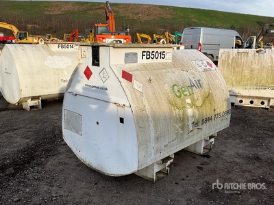 2003 Western 210ABBI 950 L Skid Mounted Steel タンク