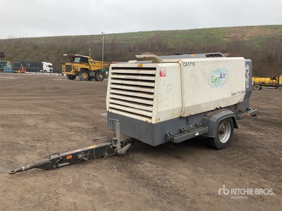 2015 Atlas Copco XAHS237 Mobile 600cfm Air Compressor
