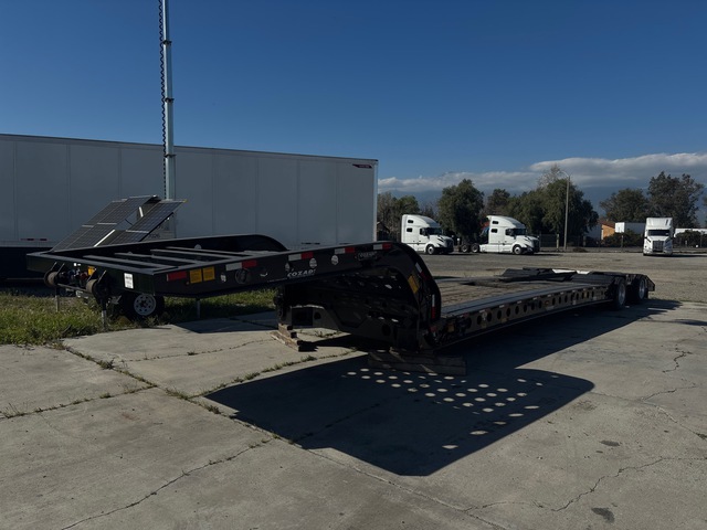 2025 Cozad T/A Expandable Axle Removable Gooseneck Lowboy Trailer