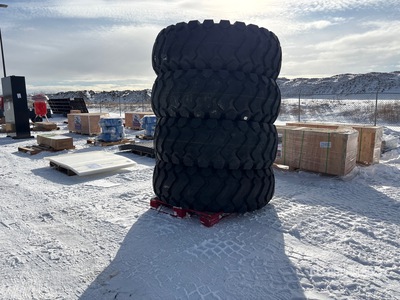 Quantity of (4) Beaver 26.5R25 Tires