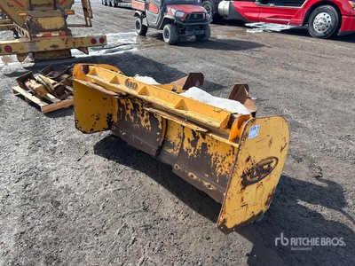 Houle Extendible / Reversible 6.5 ft - 11.5 ft Snow Plow - Fits Tractor