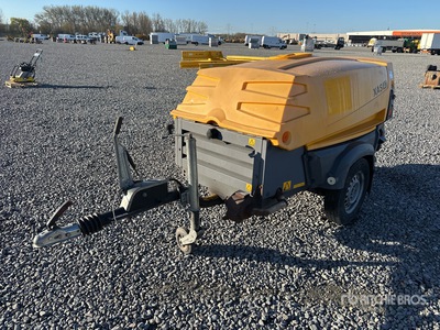 2013 Atlas Copco XAS47DD Mobile Air Compressor