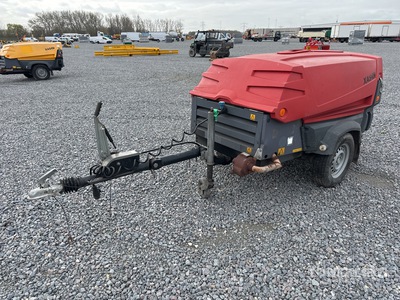2017 Atlas Copco XAS97DD Mobile Air Compressor