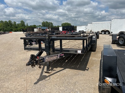 2016 Diamond C RHD20x82 20 ft T/A Trailer utilitario