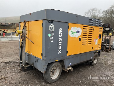 2015 Atlas Copco XAHS447 940cfm 170psi Compresor de aire (Inoperable)