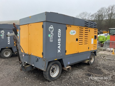 2015 Atlas Copco XAHS447 Mobile 940cfm 170psi Compresor de aire