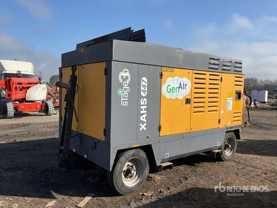 2015 Atlas Copco XAHS447 Mobile 940cfm 170psi Air Compressor
