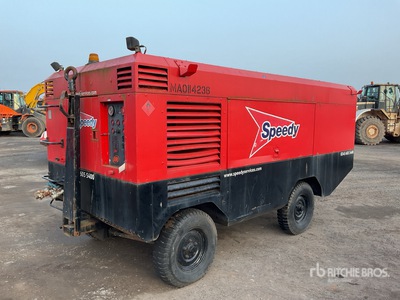 2012 Doosan 12235 Mobile Air Compressor